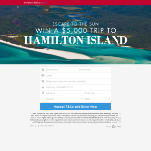 Win a $5000 Trip to Hamilton Island