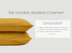 Win a $507 Organic Pillow Bundle