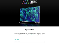 Win a 58-Inch ULED TV