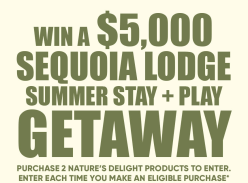 Win a $5K Sequoia Lodge Getaway