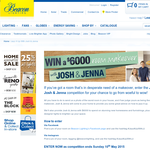 Win a $6,000 room makeover with Josh & Jenna!