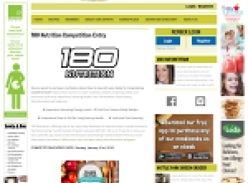 Win a 6 Months Access To The 180 Nutrition Clean Eating Transformation