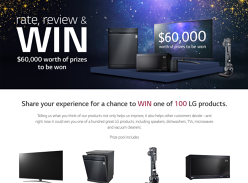 Win a $60,000 worth of prizes