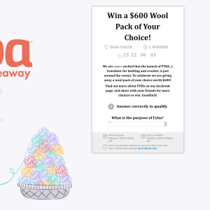 Win a $600 Wool Pack of Your Choice