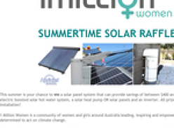 Win a $6000 Solar Hot Water System