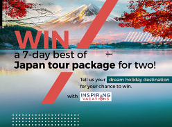 Win a 7 Day Inspiring Vacations Tour to Japan