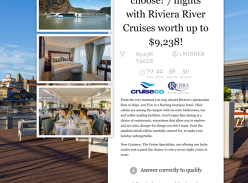 Win a 7-Night Riviera Cruise
