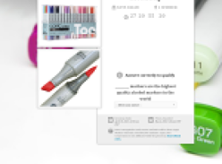 Win a 72-piece Copic marker Ciao set, valued at $395!