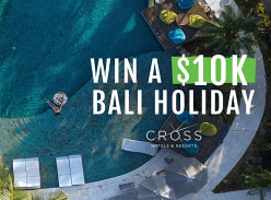 Win a 9-Night 2-Person Business Class Bali Holiday