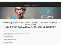 Win a $900 Billabong Retreat Package