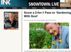 Win a a 2-for-1 Pass to 'Gardening With Soul'