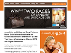 Win a a copy of The Two Faces of January on DVD and a Luggage Set