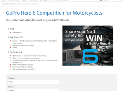 Win a a GoPro Hero 6