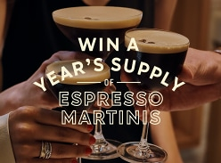 Win a A Year’s Supply of Espresso Martinis