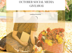 Win a Amazon Gift Card-Book Throne October Social Media Giveaway