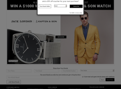 Win a & $1,000 wardrobe + a 'Kapten & Son' watch!
