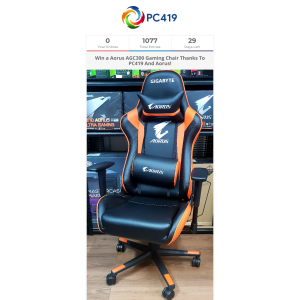 Win a Aorus AGC300 Gaming Chair