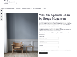 Win a Børge Mogensen Spanish Chair