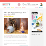 Win a Baby Beehinds cloth nappy starter pack valued at $303