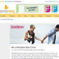 Win a Baby Bjorn Baby Carrier