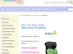 Win a Baby Car Seat