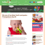 Win a Baby Tooth Land pack