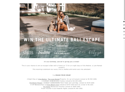 Win a Bali Escape for 8