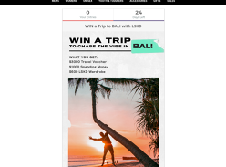 Win a Bali Getaway + Summer Wardrobe