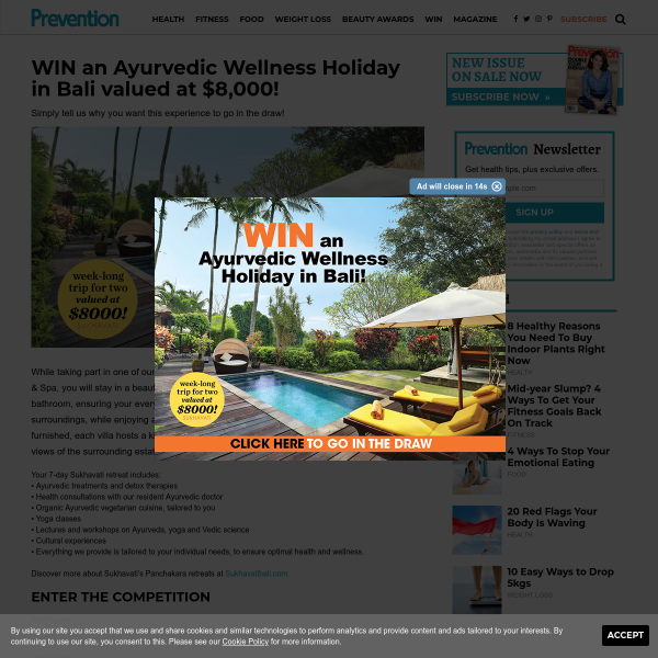 Win a Bali Spa Pamper Holiday