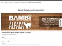 Win a Bambi Alpaca pack!