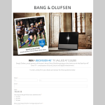 Win a Bang & Olufsen 'Beovision' 40