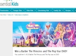 Win a Barbie The Princess and The Pop Star DVD!