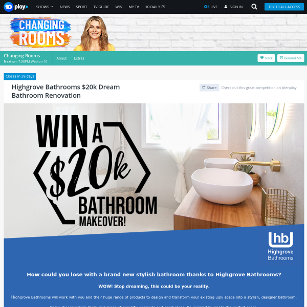 Win a Bathroom Renovation Package