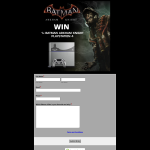 Win a Batman Arkham Knight PS4 Console!