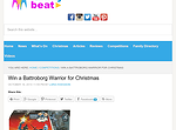 Win a Battroborg Warrior for Christmas