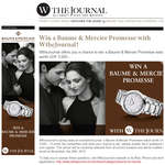 Win a Baume & Mercier Promesse watch - Baume & Mercier
