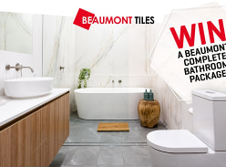 Win a Beaumont Tiles Complete Bathroom Package
