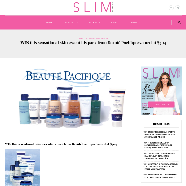 Win a Beauté Pacifique Skin Essentials Pack