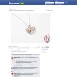Win a beautiful sterling silver pendant with rose gold locket & key insert! - Leon Baker Jewellers