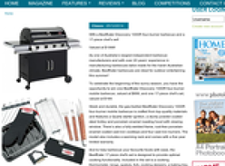 Win a BeefEater Discovery 1000R four-burner barbecue and a 17-piece chef's set!
