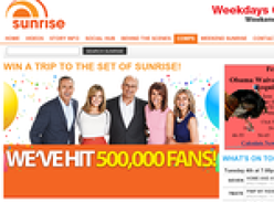 Win a behind-the-scenes visit to the Sunrise set in Sydney!