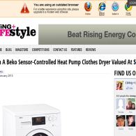 Win a Beko sensor-controlled heat pump clothes dryer!