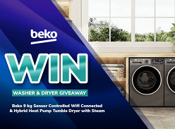 Win a Beko Washer and Dryer