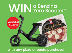 Win a Benzina Zero V-50 Electric Scooter