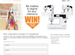 Win a Bernette 'Chicago 5' Sewing Machine!