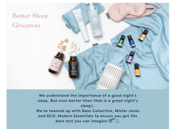 Win a Better Sleep Prize Pack