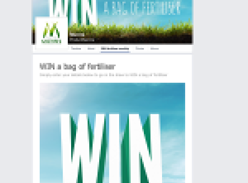 Win a big bag of fertiliser!