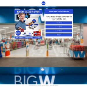 Win a BigW Package + Gift Card