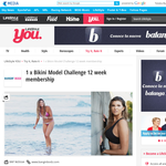 Win a Bikini Model Challenge 12 week membership