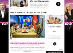 Win a Birthday Party at Sky Zone